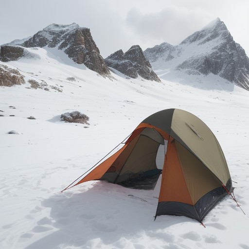 【登山用具】冬山の安全を確保する装備 | 雪山での備えと持ち物リスト をイメージした 冬、雪景色、山 の写真
