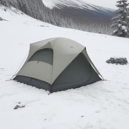 【防寒着】登山の服装で体温を維持する方法 | 寒さ対策に役立つ選び方のコツと注意点 をイメージした 冬、山 の写真