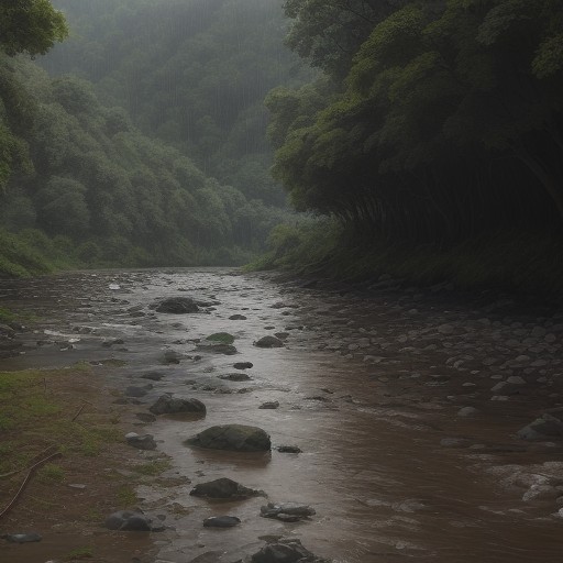 【天気予報】川の雨量をチェックして | 増水のタイミングで釣行日を決める をイメージした 川 の写真