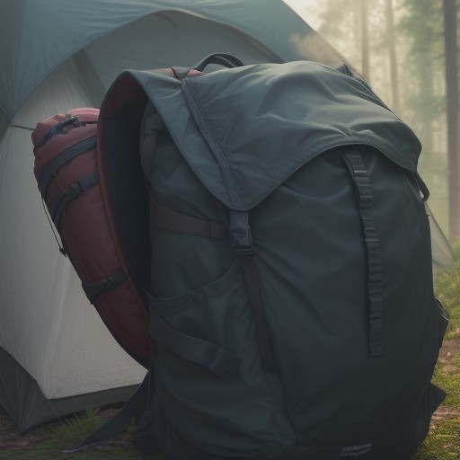 【バックパック】旅行の荷物を整理するコツ | 森や川を歩く旅に備える道具 をイメージした自然風景の写真