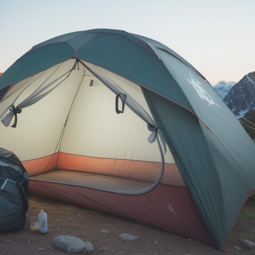 【テント】軽量モデルで荷物を減らす | 山での睡眠を快適にする選び方 をイメージした 夏、山 の写真