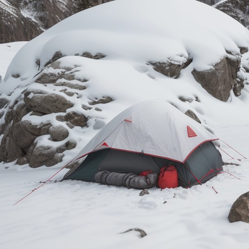 【登山安全装備】冬山の遭難を防ぐ道具 | 緊急時に備える持ち物リスト をイメージした 冬、雪景色、山 の写真