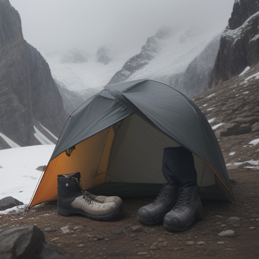 【雨対策】登山で傘を使う時の注意点 | 雨天時の装備と持ち物の選び方 をイメージした 山 の写真