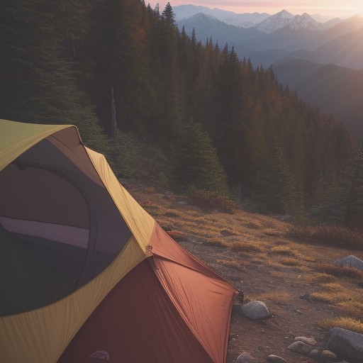【登山】紅葉のベストシーズン | ハイキングの装備とルート選び をイメージした 秋、秋、ハイキング、山、夕日 の写真