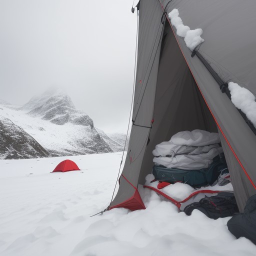 【雪山装備】冬の山で身を守るための道具 | 雪山の歩行準備と注意点 をイメージした 冬、雪景色、山 の写真