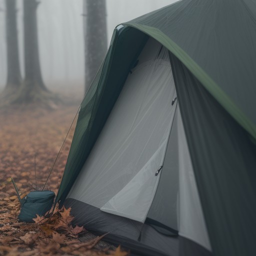 【防水ジャケット】雨の中を歩く登山道 | 撥水性能で選ぶ装備の選び方 をイメージした 秋、ハイキング の写真