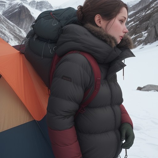 【山の天気】山域ごとの気温の変化 | 秋の登山で用意する装備 をイメージした 秋、冬、ハイキング、山、山頂 の写真