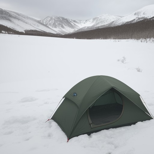 【アウトドアジャケット】防水と保温で備える | 冬の山歩きの服装 をイメージした 冬、雪景色、山、ハイキング の写真
